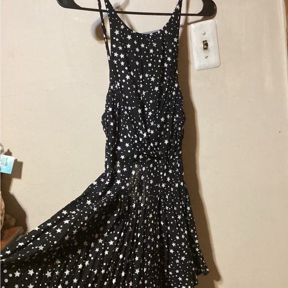 Women’s Rumor Star Pattern Tie Back Romper Size M - Picture 1 of 4